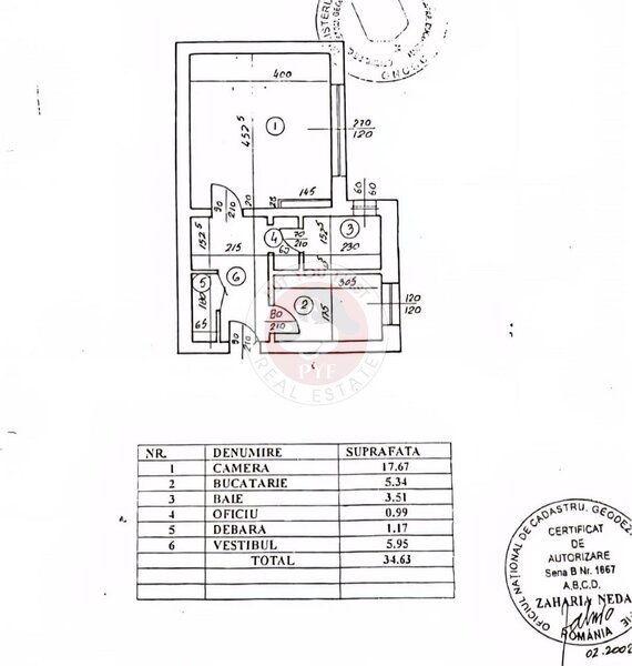 Soseaua Iancului | Garsoniera | Decomandata | 36mp | B12088